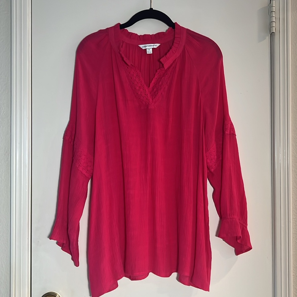 Counterparts Women’s Hot Pink Blouse